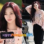 카리나 구멍 송송 뚫린 아찔 패션, 굴욕 없는 극강의 슬렌더