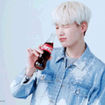 방탄 슈가 코카콜라 메이킹 <b>움짤</b>