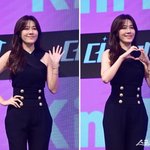 김하늘, 긴장한 포토타임
