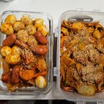 집에 와서 <b>밑반찬</b> 만드러쏘!!!︎