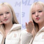 [SW포토]아이브 리즈의 하트, 그리고 키스