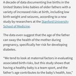 나이든 아버지와 출생아 건강 및 산모 임신성당뇨 상관관계에 대한...