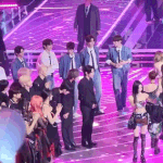 원빈 <b>닝닝</b> 작년 뮤직뱅크 글로벌 엔딩 증거