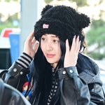 [모두드루와] [현장포토] "털모자로 꽁꽁"…허윤진, 한겨울...