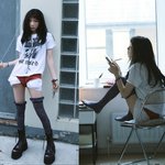 "탱구 맞아?" 태연, 빨간 속옷 드러낸 파격 패션…누리꾼 반응...