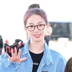 [현장포토] "안경도 찰떡이야"…카리나, 러블리 출국