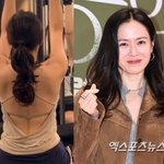 '현빈' 손예진, 혹시 운동 중독?…화난 등근육→1시간 <b>러닝</b>도 거뜬