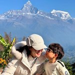 이시영, 악천후 뚫고 6살 아들과 4000m 히말라야 등반 소감...