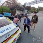 "여기 아니에요" 울던 수험생, 경찰이 <b>시험장</b>으로 이송