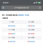 …<b>진심</b> 답안 밀려쓴줄