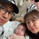<b>장수원</b>’ 지상은, 결혼 3주년에 “둘이 아닌 셋…소중한 딸과 즐거워”