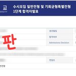 [댓글부탁해] 나 서울대 1차합격했는데 고민 좀 들어줘