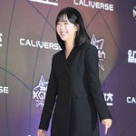 지예은 ‘<b>KGMA</b> 레드카펫’ [MK포토]