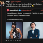 리사 성희롱 중인 제니팬들