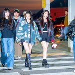 [사진]테디 걸그룹 미야오,'첫 공항 런웨이'