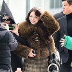 [현장포토] "미소가 눈부셔"…<b>문샤넬</b>, 러블리 출국