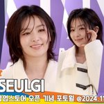 레드벨벳 슬기, 눈처럼 포근한 미소 (<b>레이브</b> 포토콜) [뉴스엔TV]