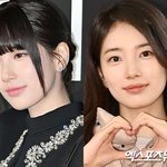 수지, 얼굴 달라졌다 했더니…눈동자 점 제거했다 [엑's 이슈]