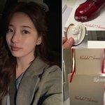 "제니 한입" 수지, 직접 드러낸 <b>친분</b>..제니 쿠키 인증샷