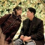 송지은박위, 美여행 중 꿀이 뚝뚝…"<b>미리</b> 크리스마스"