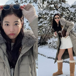 '41세' 기은세, <b>폭설</b>에 맨다리로 거리 활보…"너무 행복했잖아"