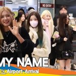 세이마이네임, 방긋 웃는 미소가 예쁜 소녀들 (입국) [뉴스엔<b>TV</b>]