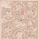 [가죽공예] 가죽공예-셰리던 디자인 <b>카빙</b>(가죽 <b>카빙</b>)