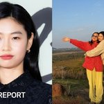 '이동휘 이별' 정호연, 새로운 인연 꼭 껴안고...미소 가득한...