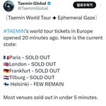 [모두드루와] 샤이니 <b>태민</b> 이번 솔로투어로 최소 50억은 벌듯