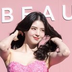 [현장포토] "러블리의 의인화"...한소희, 핑크빛 자태