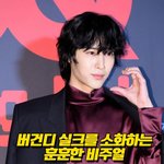  ‘버건디 실크를 소화하는 훈훈한 비주얼’[O! <b>STAR</b> 숏폼]