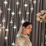 이민정 "다시 웨딩드레스"…이병헌 반한 독보적 미모 [N샷]