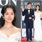 '청룡의 새 여신' 한지민의 우아한 <b>순백</b>의 드레스 자태