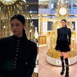 뉴진스 해린, 어도어 <b>분쟁</b> 속 팝업 포착…이견 없는 미모