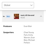 로제 신곡 글<b>포티</b> <b>미포티</b> 진입