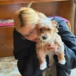 로제가 안고 있는 강아지 <b>행크</b> 닮았다