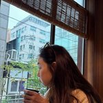 최지우, 볼바람 빵빵..우아한데 귀엽기까지 한 지우<b>히메</b>