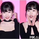 ‘감기 조심하세요’ 조유리, 핑크 카펫의 빨간구두 요정