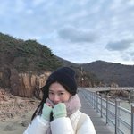 정소민, 겨울 바다 물들인 청순 미소‥자타공인 첫사랑 비주얼