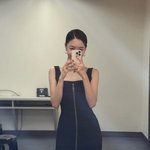 김윤지, 5달 전 딸 출산한 거 맞나‥호리호리 블랙드레스 핏