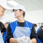 [현장포토] "조리도구=전완근"...정해인, 준비된 요리사