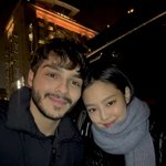 제니 뉴욕 팬이랑 사진