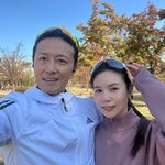 10년차' 진태현, 박시은 자랑 끝없네…"한강 접수한 얼짱 <b>러너</b>"