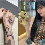 "2000만원 들여 지웠는데" 한소희, 못말리는 타투 사랑 양팔...