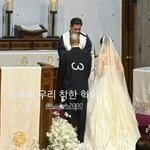 [댓글부탁해] 오혁황지민, 교회 결혼식 현장 포착…예배 드리는 가수...