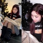 '크러쉬'조이, 파격 절개 상의 입고 눈사람과 '찰칵'