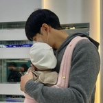 '이다인' 이승기, 아기띠 멘 국민 남동생... "아이들 모두...