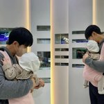 '이다인' 이승기, 10개월 딸 안고 <b>다정</b>.."건강하고 행복하길"