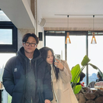 박성광 품 안에 '쏙'…"그저 사랑" 애정 뚝뚝 [<b>MD</b>스타]