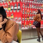 김사랑, 이 얼굴+몸매가 내일<b>모레</b> 50대? 고양이 모자 쓰고 깜찍